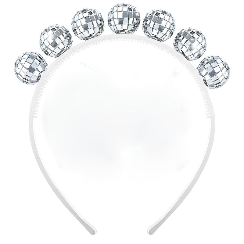 Wholesale Mirror Ball Earrings Party Dance Accessories Hip Hop Punk Style Ear Decorations