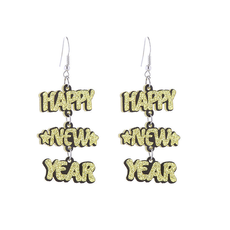 Wholesale fireworks 2026 sparkling Acrylic Earrings
