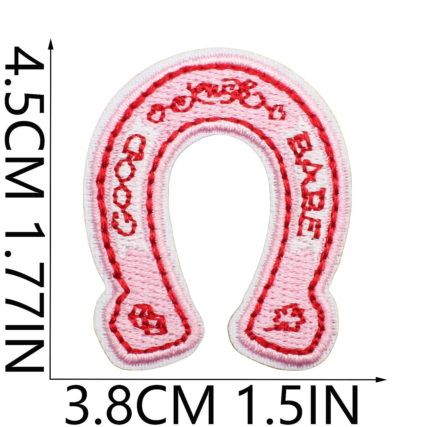 Wholesale Western Denim Embroidery Cloth Sticker FS