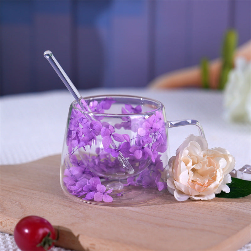 Wholesale Double-layer Universal Creative Plant Flower with Straw Cup