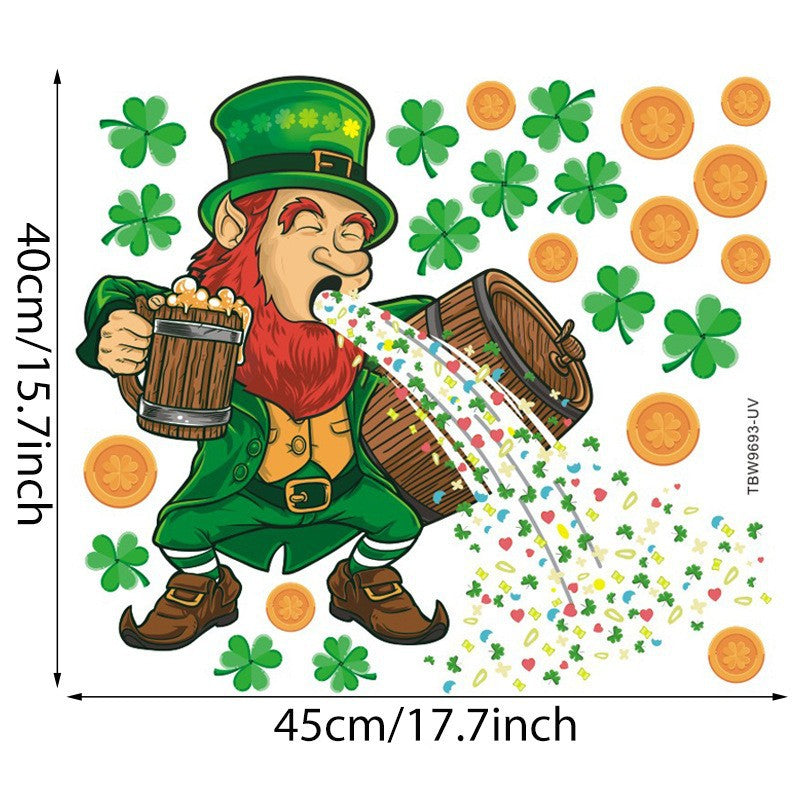 Wholesale St. Patrick's Day Window Stickers Decoration