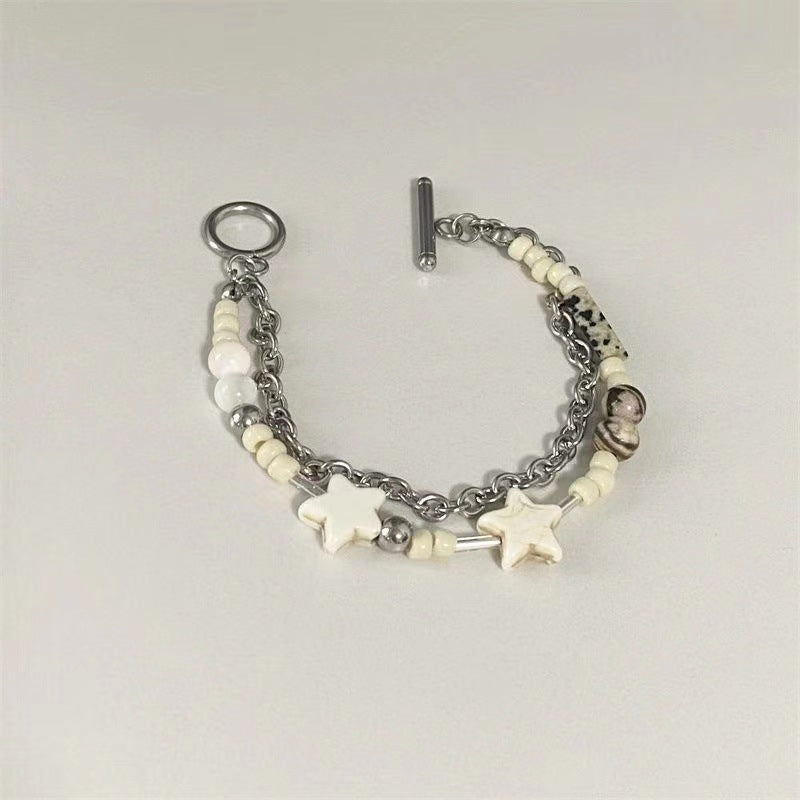 Wholesale Christmas Snowflake Alloy Bracelets