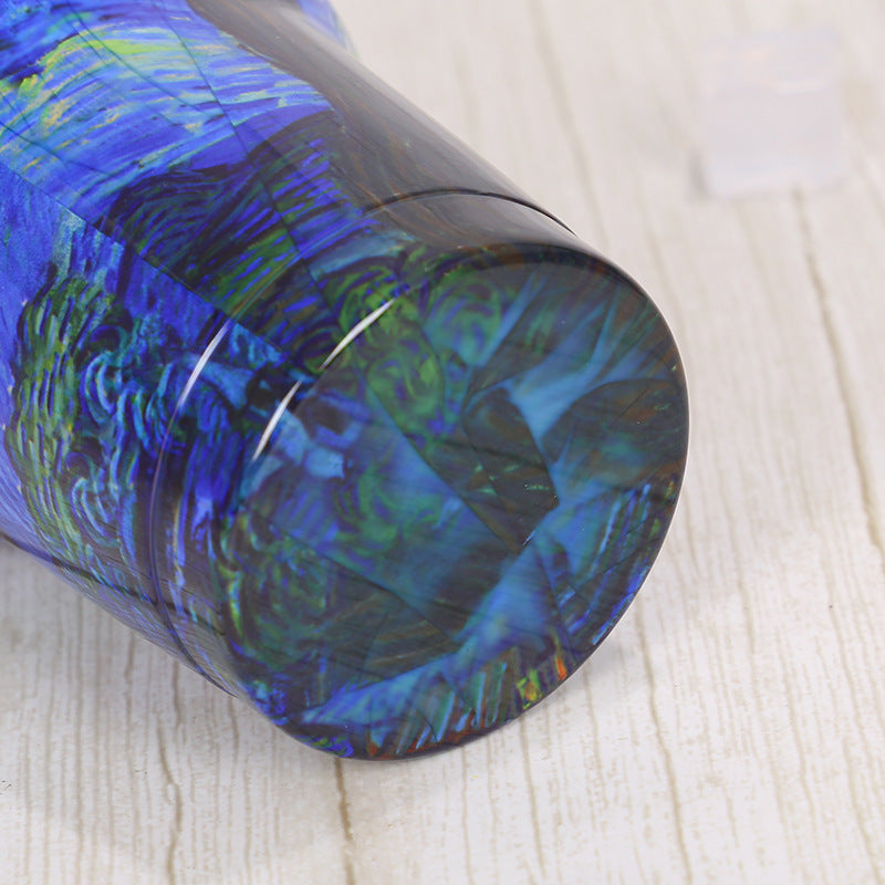 Wholesale 30oz Stainless Steel Large Capacity Dazzling Starry Sky Ice Bomber Cup