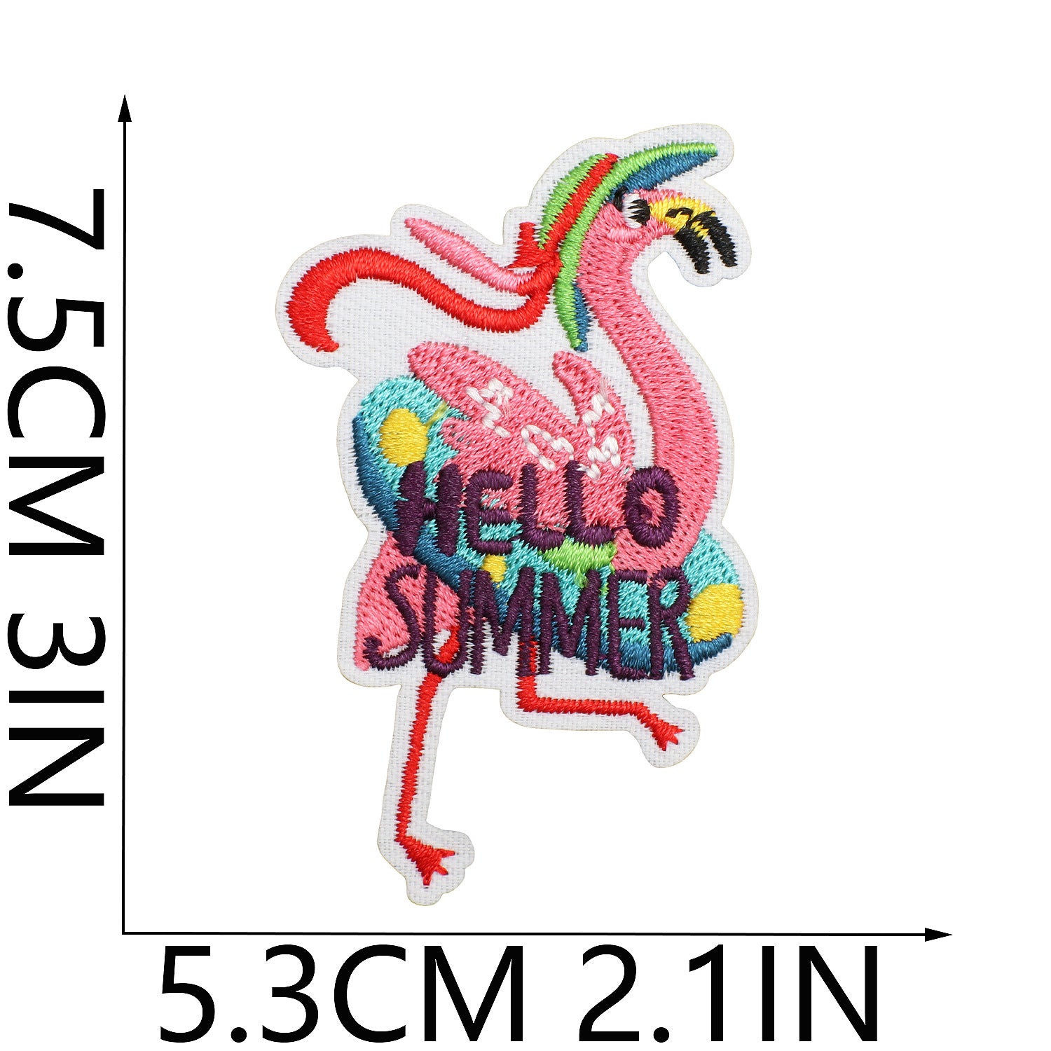 Wholesale Trendy Summer Beach Embroidered Patches For Clothing Vacation Decorative DIY Accessory For Resale