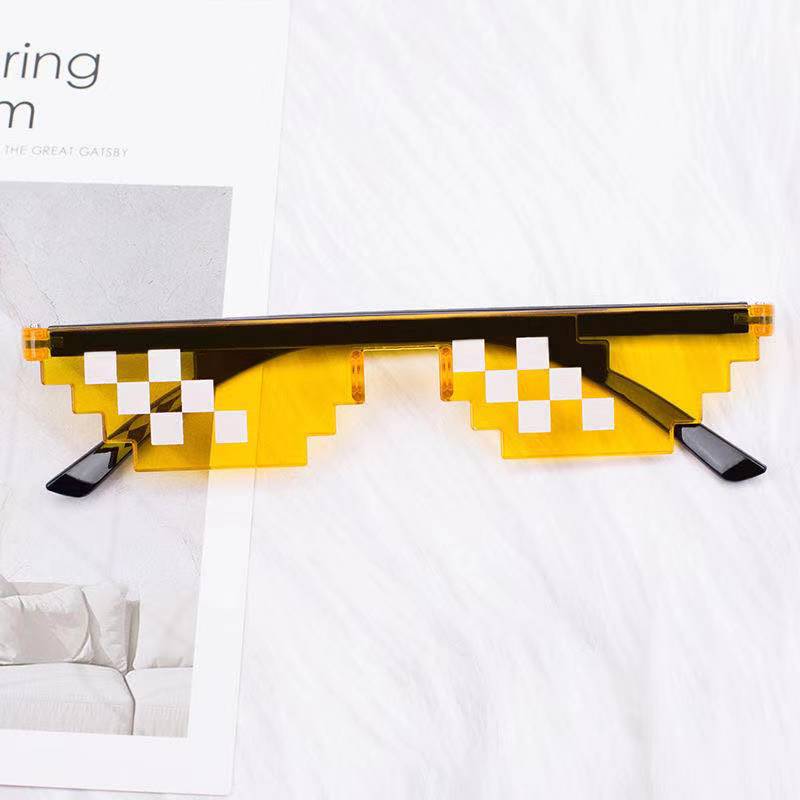 Wholesale Funny Mosaic Pattern Sunglasses