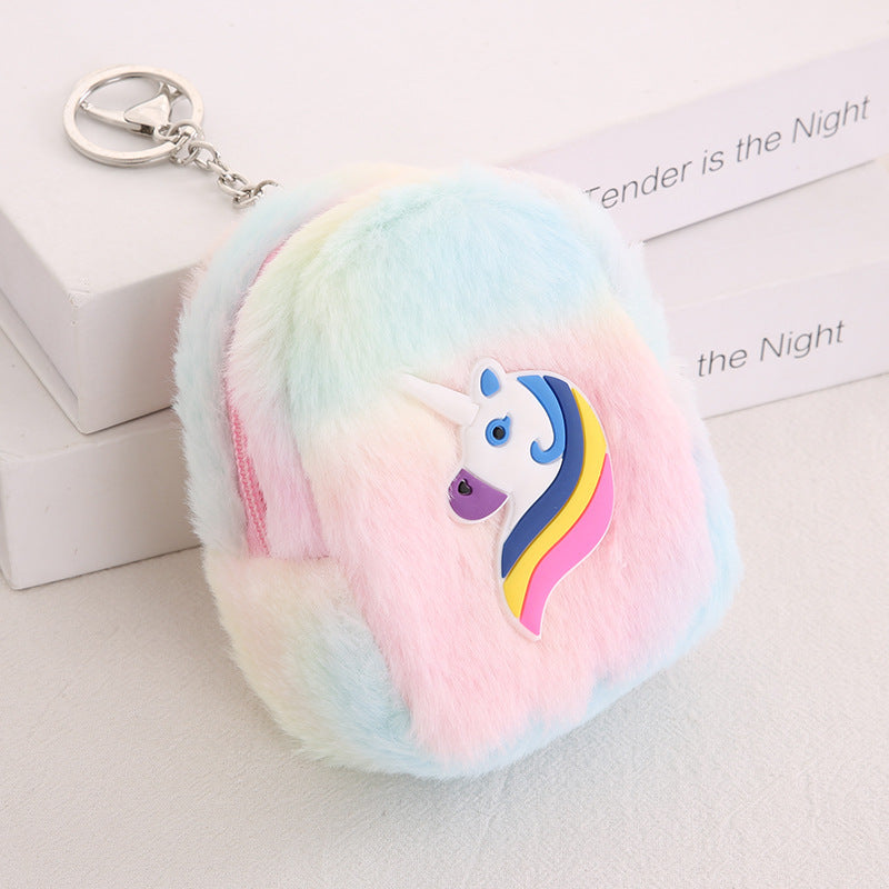Wholesale Unicorn Plush Coin Purse