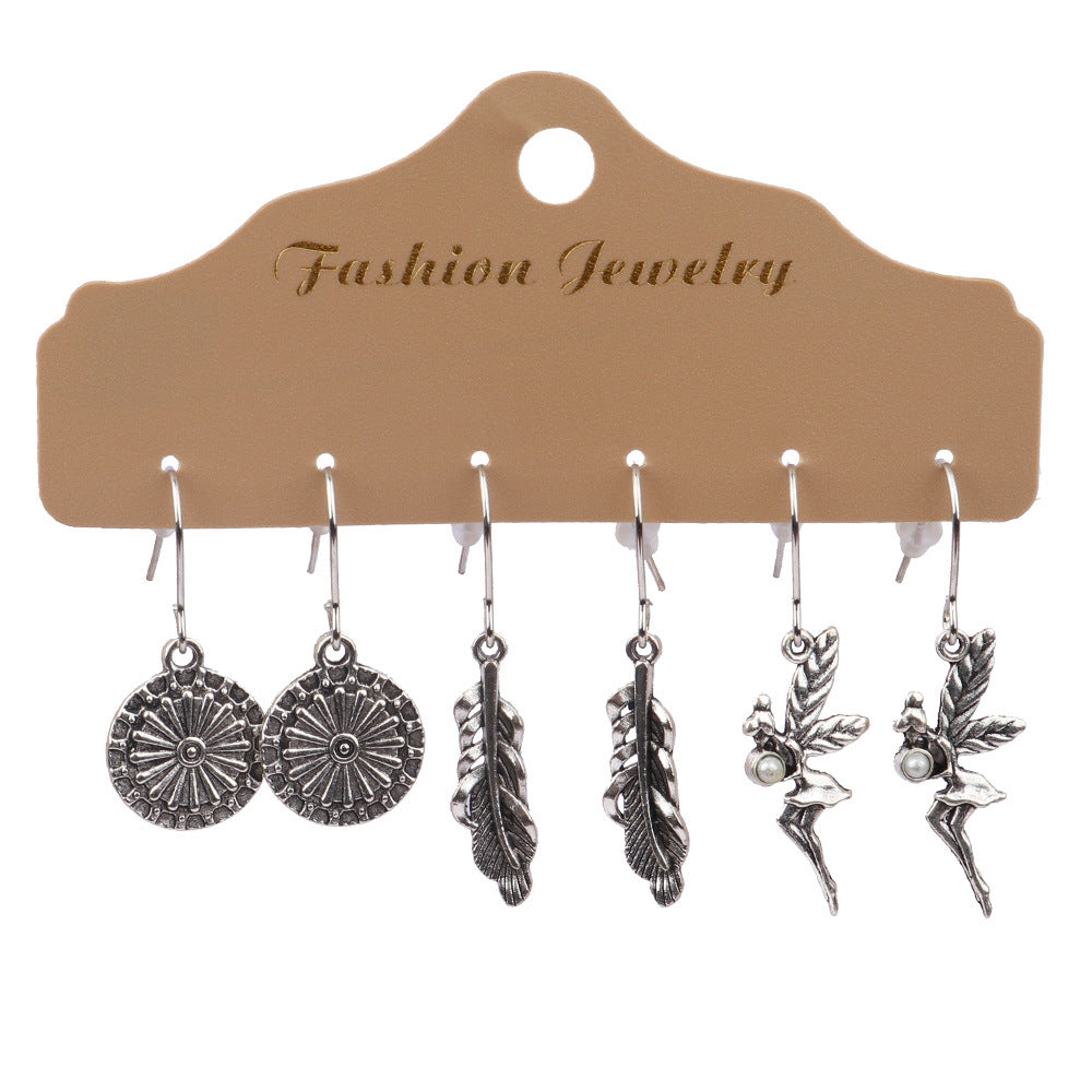 Wholesale Vintage Boho Tassel Set Earrings