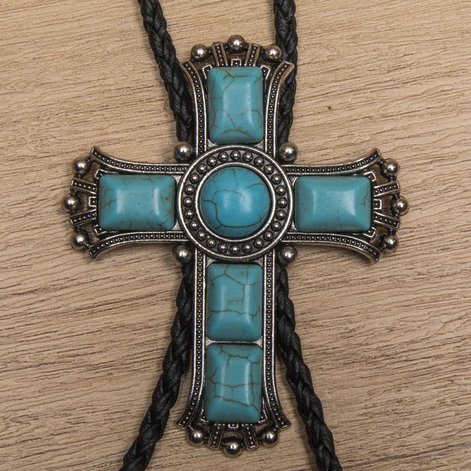 Wholesale Retro Bolo Tie Collar Rope Long Y-Shaped Necklace