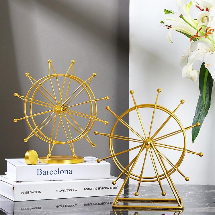 Wholesale of Rotating Ferris Wheel Iron Ornaments