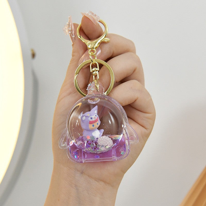Wholesale Acrylic   Sand Keychain