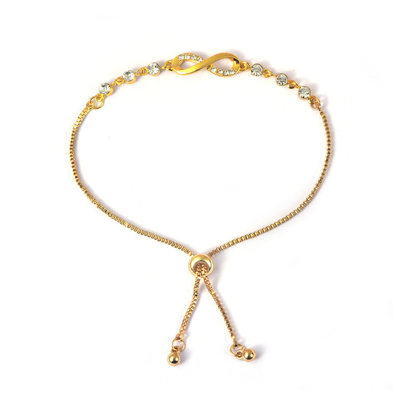 Wholesale Unlimited Love Alloy Bracelet
