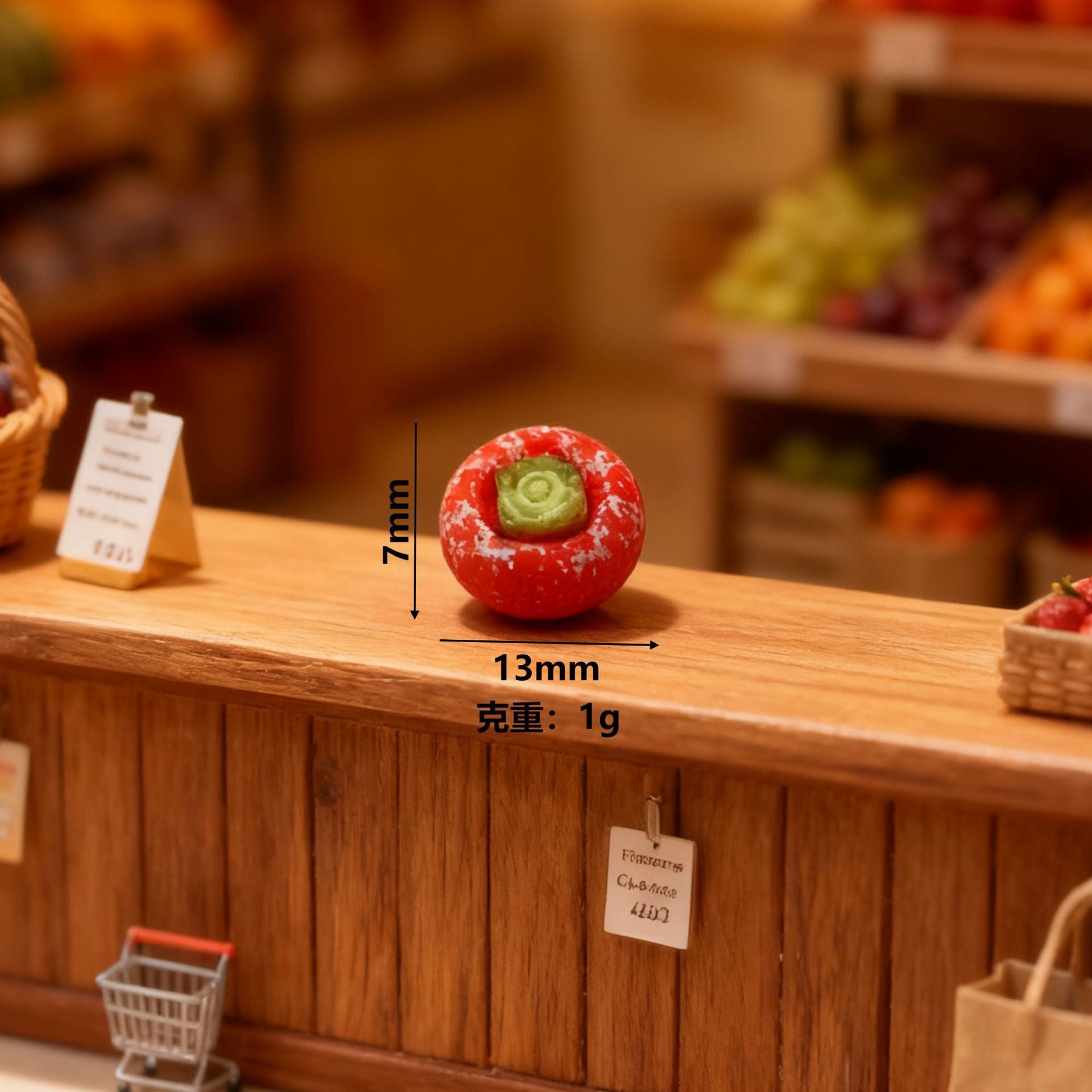 Wholesale 10pcs Micro-Landscape Creative Mini Fruit  Doll Accessories