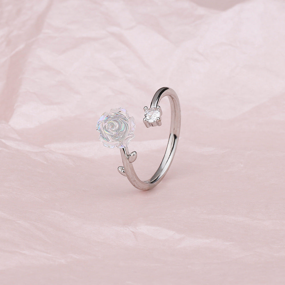 Al por mayor 2023 nuevo anillo de camelia de Tongshan