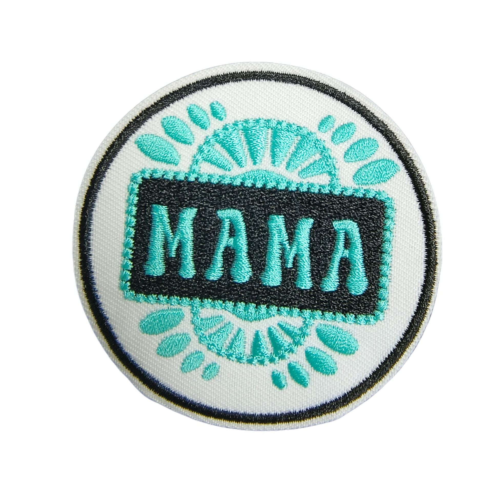 Wholesale Chic Retro Text Embroidered Patch With Iron On Backing Cowgirl Mama Stay Feral Excuse For Coat Craft And Fashion Accessory Resale