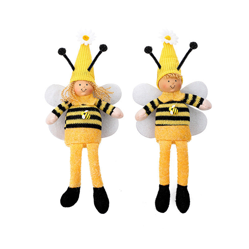Wholesale of Honey Bee Festival Dwarf Doll Fabric Ornaments
