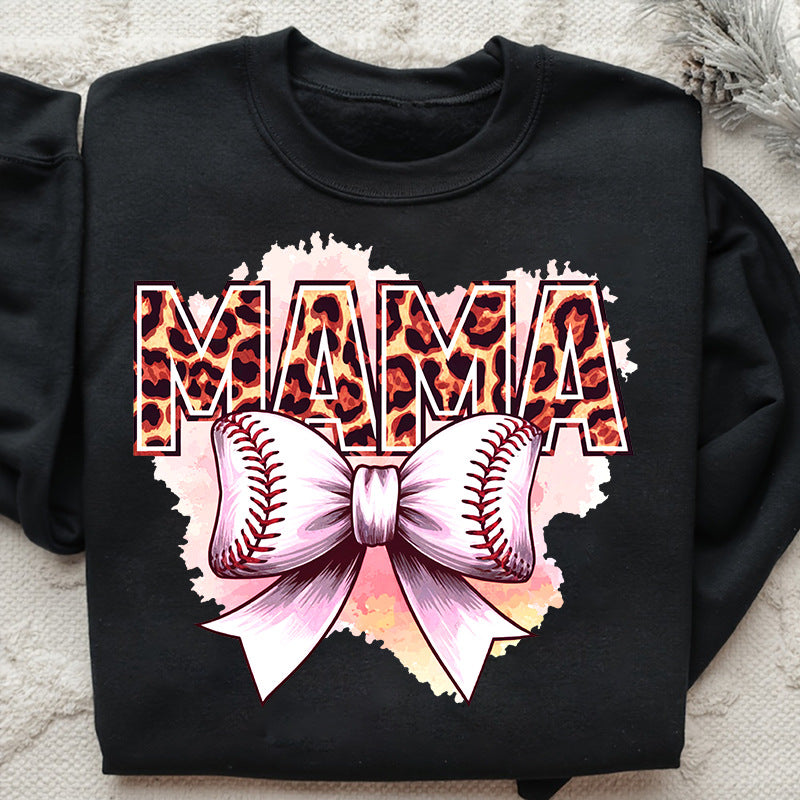 Wholesale 10pcs Leopard print bow Mother's Day UV DTF Ready to Press Transfers Wraps