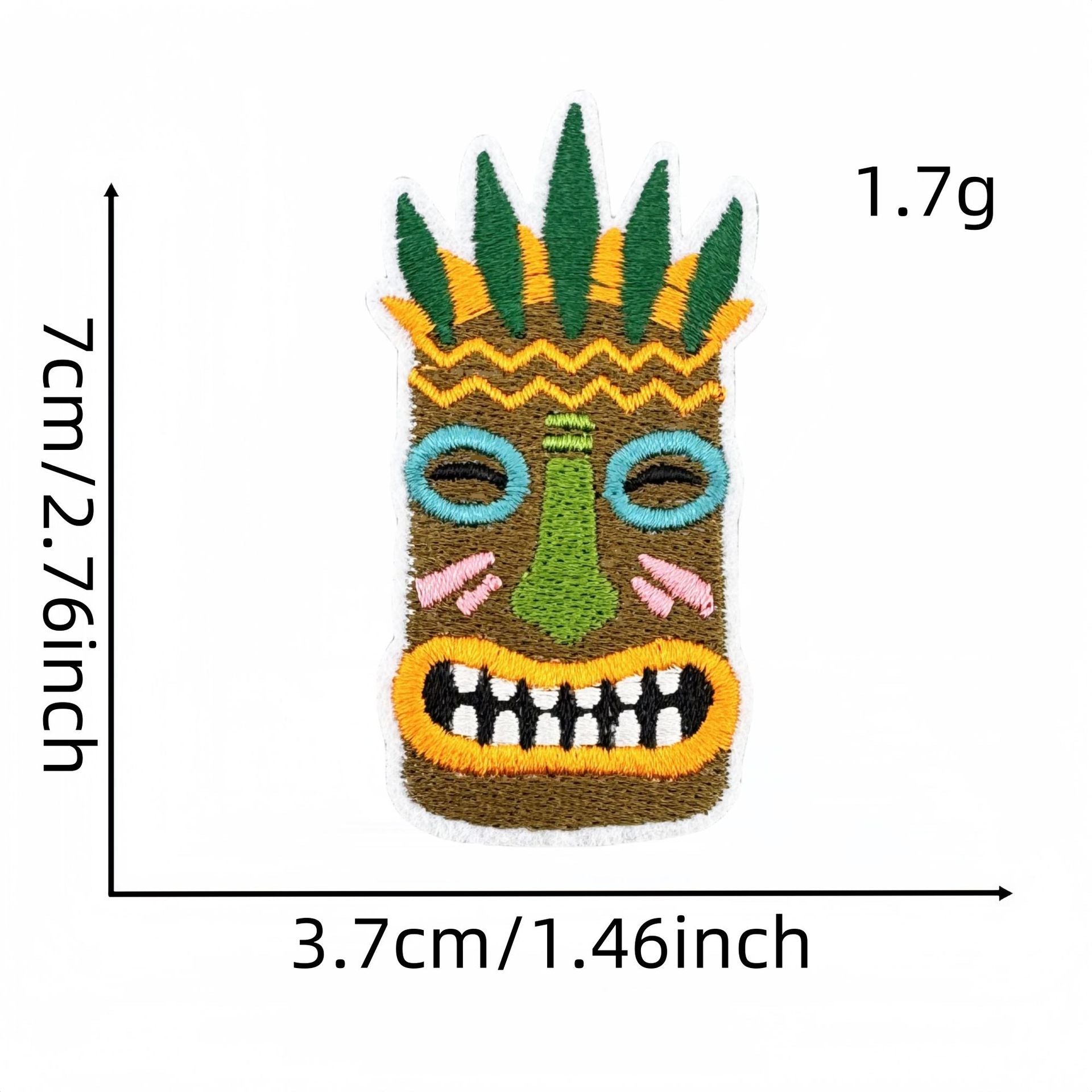 Wholesale Guitar Beach Rainforest Summer Style Embroidery DIY Patches