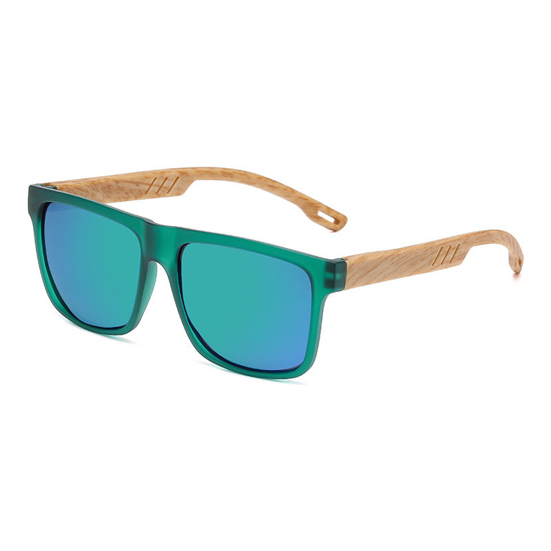 Wholesale New Retro Anti-Uv Bamboo Sunglasses Men's Trendyy Versatile Sunglasses