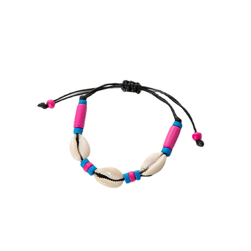 Wholesale Hand Woven Natural Shell Bracelet Rope