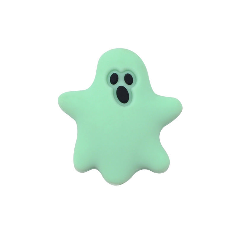 Wholesale 50PCS Ghost Silicone Beads