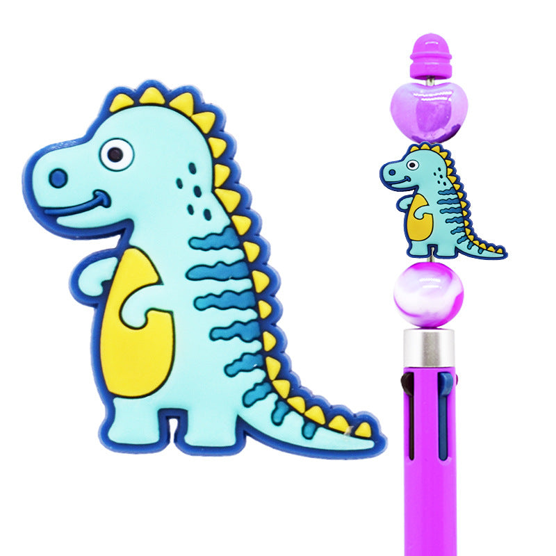 Wholesale 100pcs Diy Dinosaur Cartoon PVC Beads