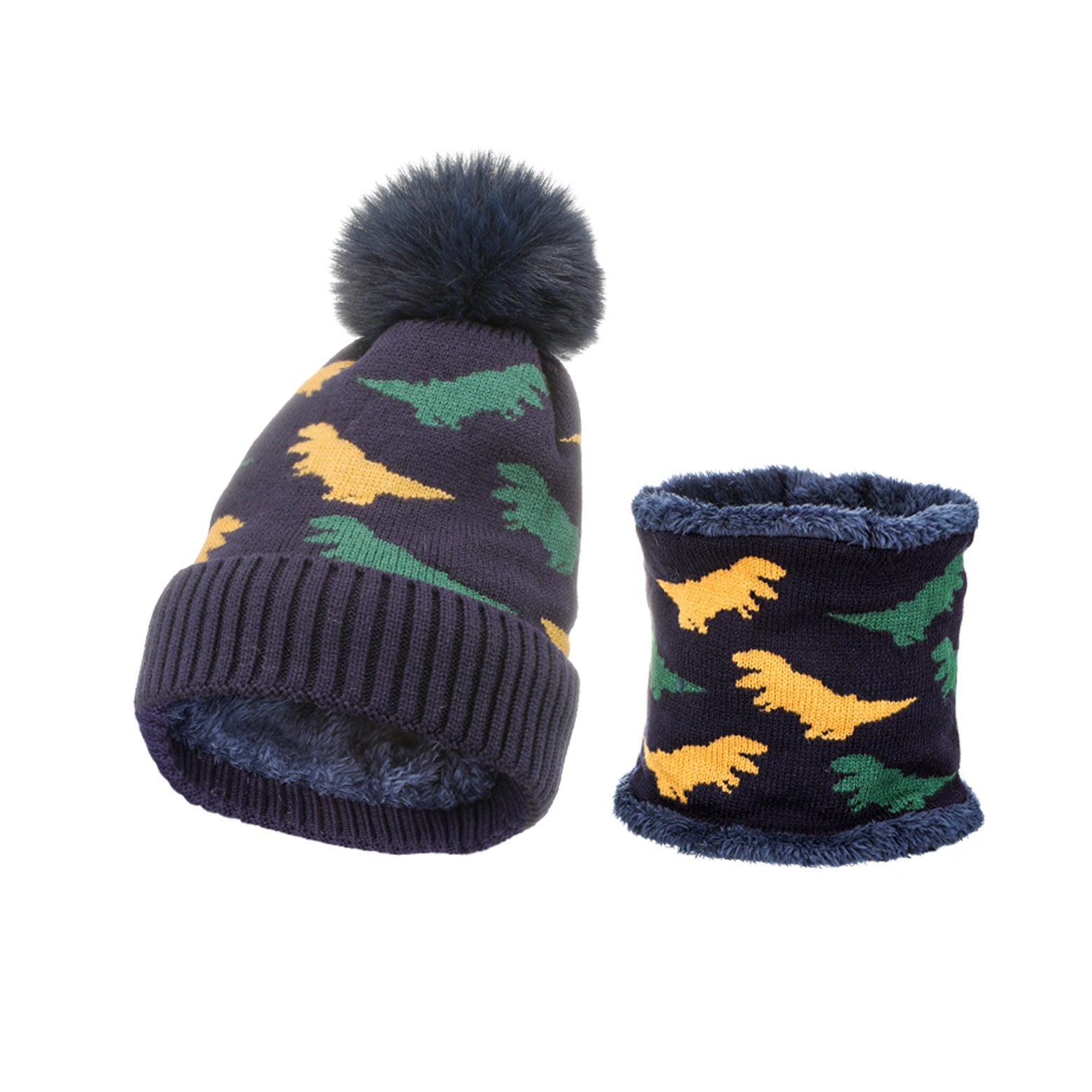 Wholesale Winter Children's Knitted Hat Cat Woolen Hat