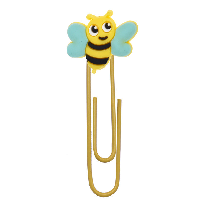 Wholesale Random 50pcs Creative Paper Paperclip Creative Metal Bookmark