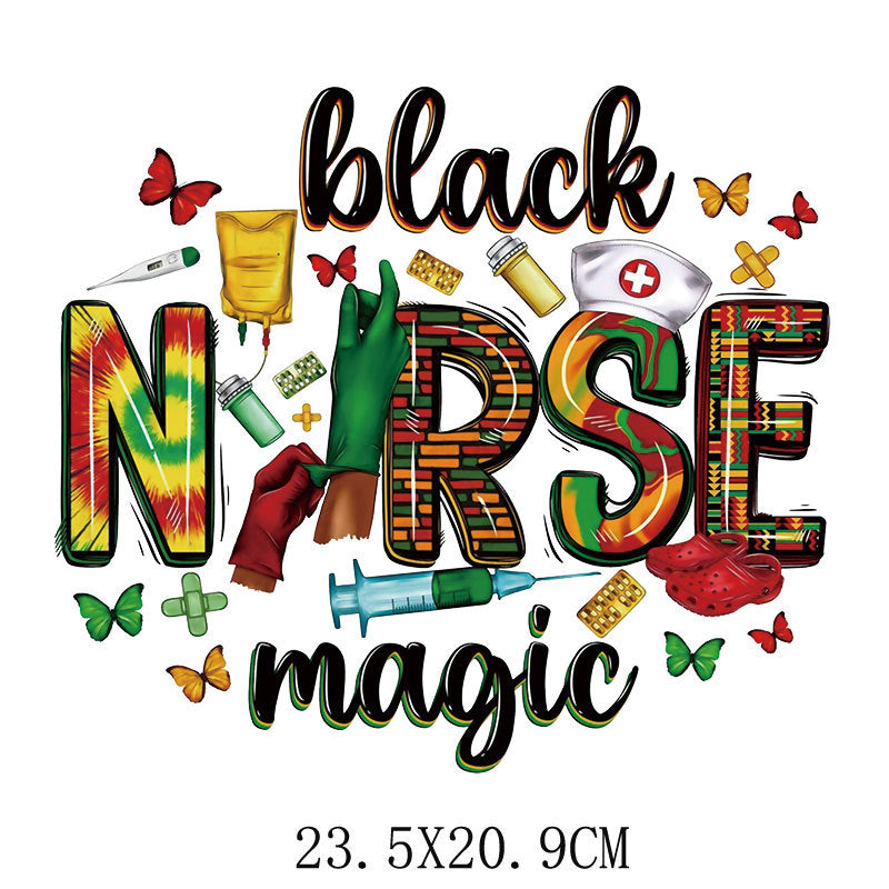 Wholesale Doctor and nurse heat transfer printing   UV DTF Ready to Press Transfers Wraps