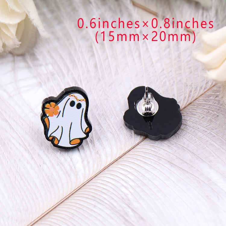 Wholesale Acrylic Film Character Earrings