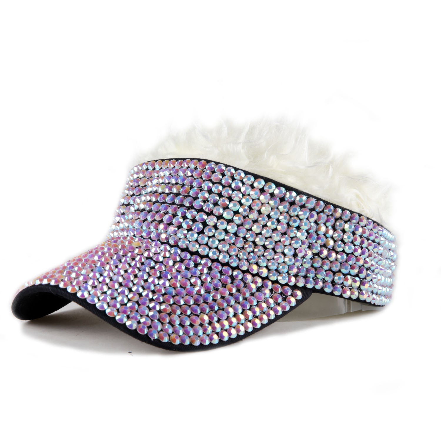 Wholesale Diamond Studded Wigs with An Empty Top Baseball Cap