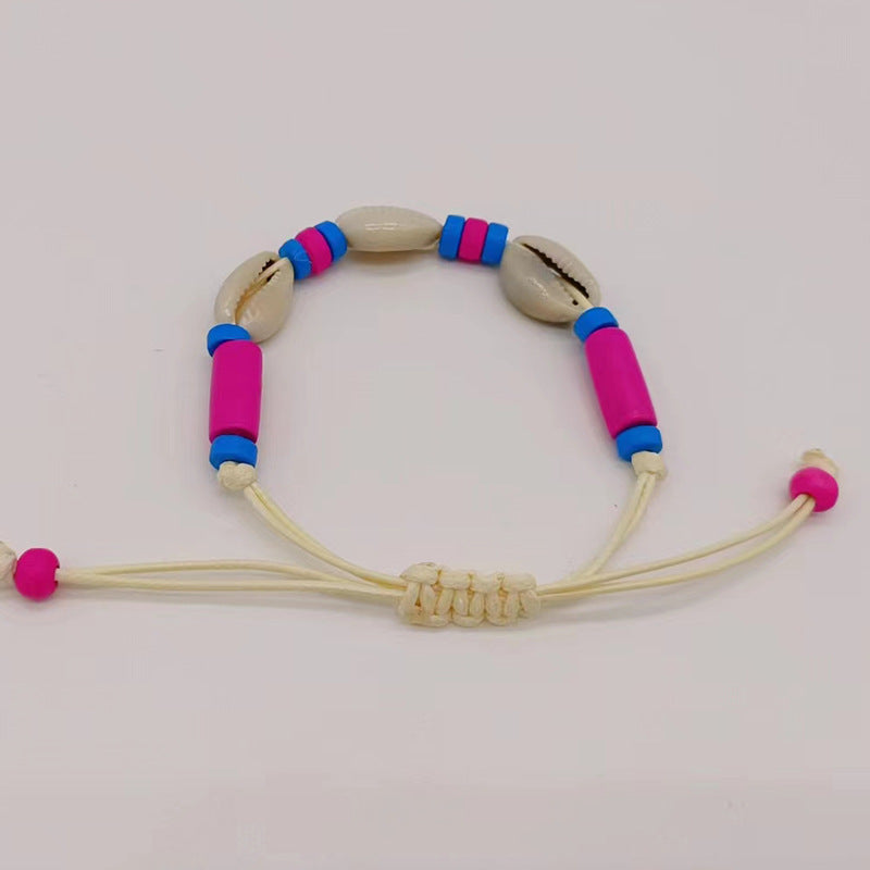 Wholesale Hand Woven Natural Shell Bracelet Rope