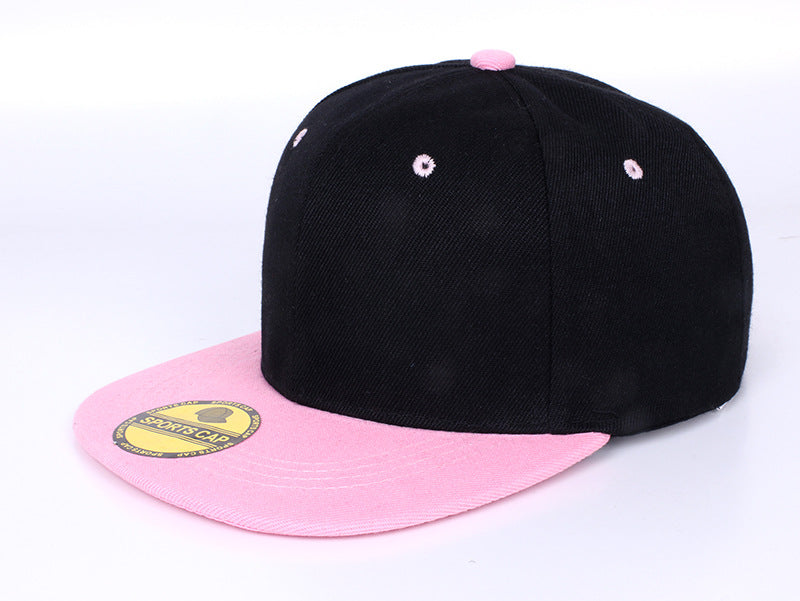 Wholesale solid color light board cap skateboard flat cap dead fly hip-hop blank baseball hat