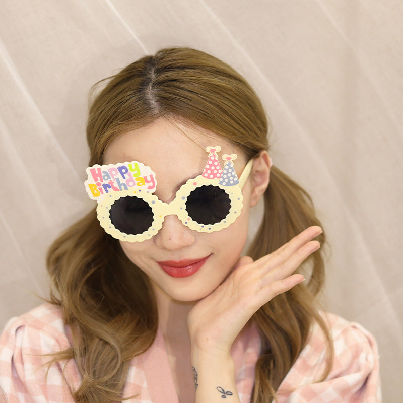 Wholesale ABS Funny Glasses Decoration Party Birthday Glasses