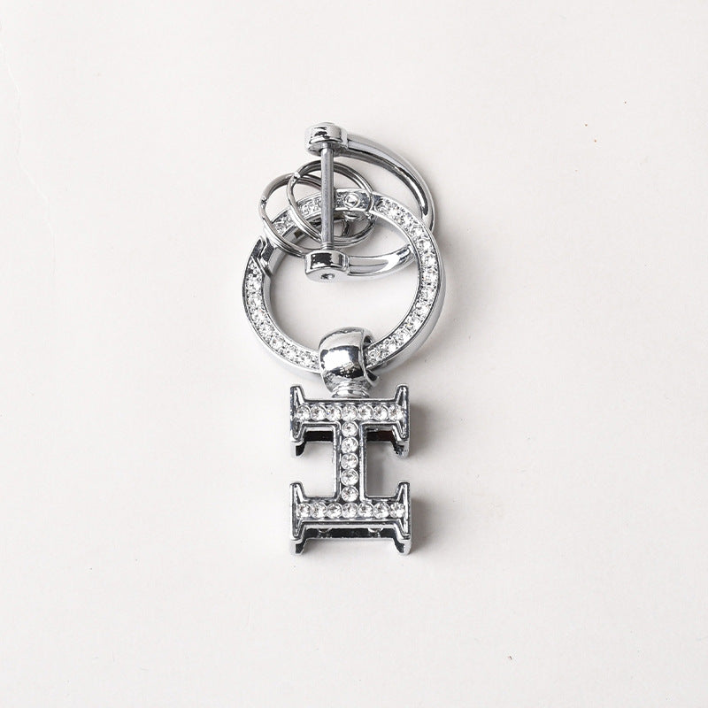 Wholesale Diamond DIY semi-finished keychain