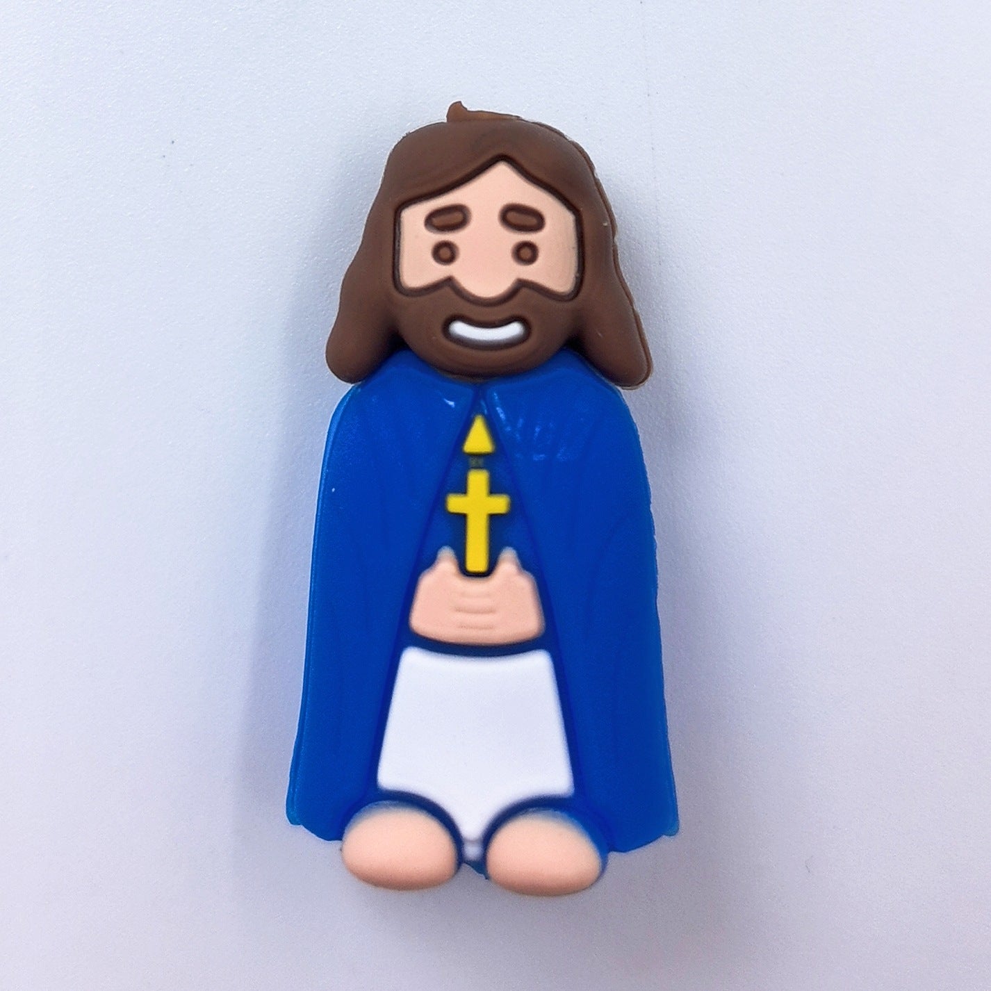 Wholesale 10pcs 3D Three-dimensional Silicone Red and Blue King Cartoon  Beads