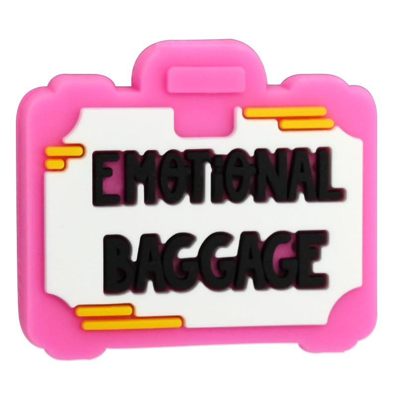 Wholesale Random 100pcs Creative Phrase Series Focal Beads