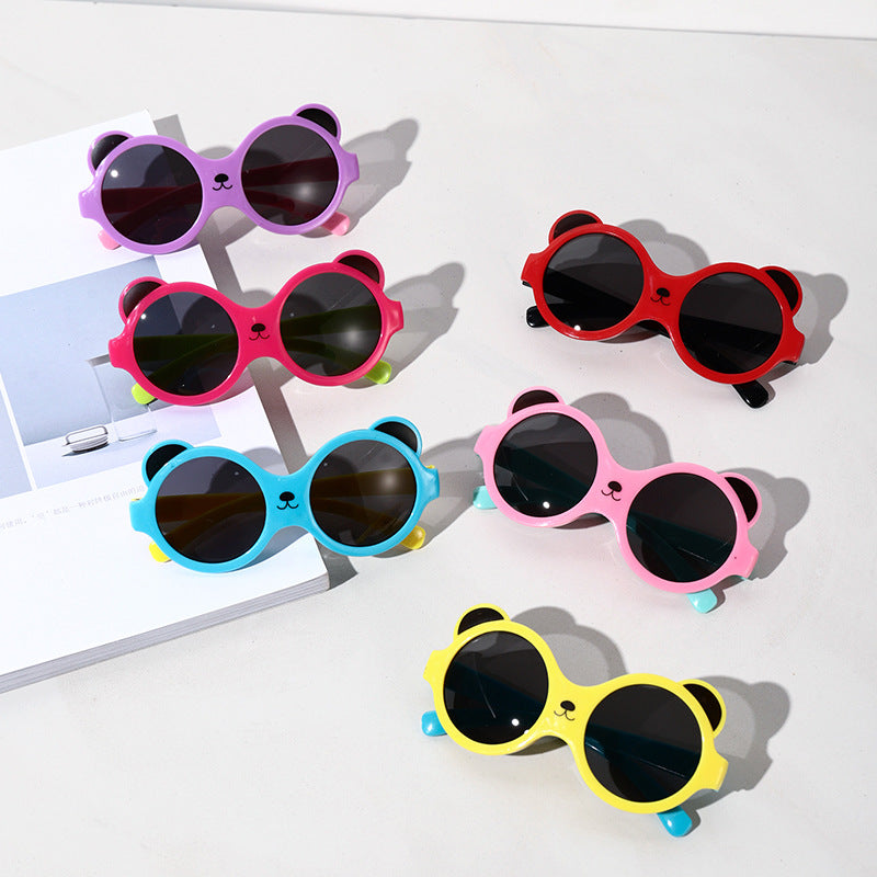 Wholesale Children's sunglasses UV-proof sunglasses cute cartoon fashion little fairy sunglasses baby photo glasses fashion