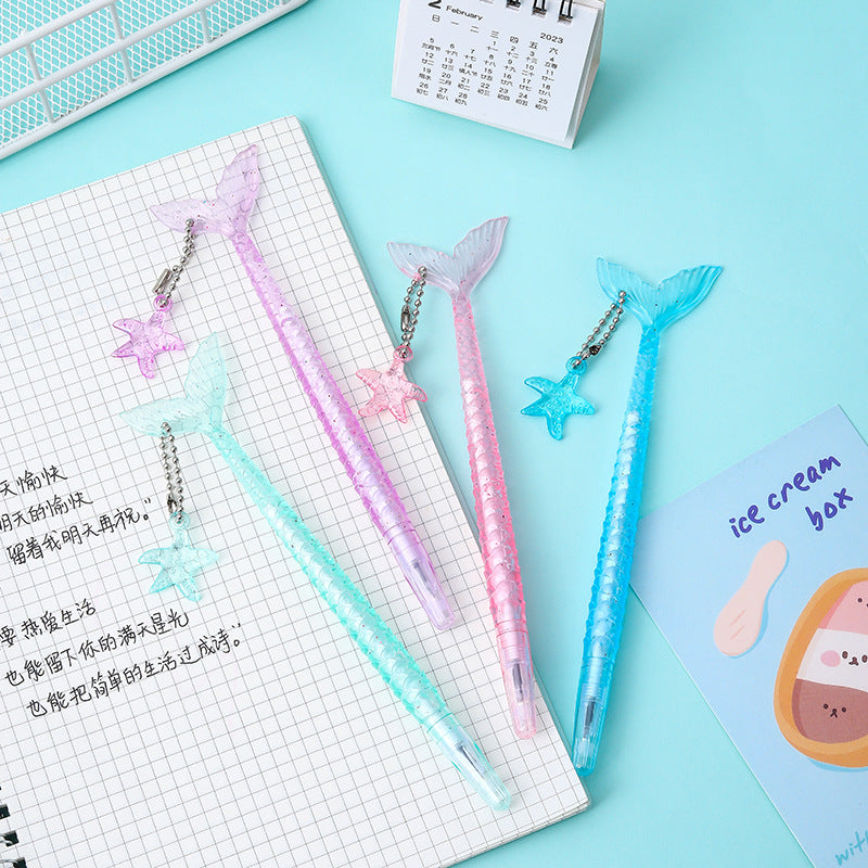 Wholesale Plastic Mermaid Shape Gel Pen