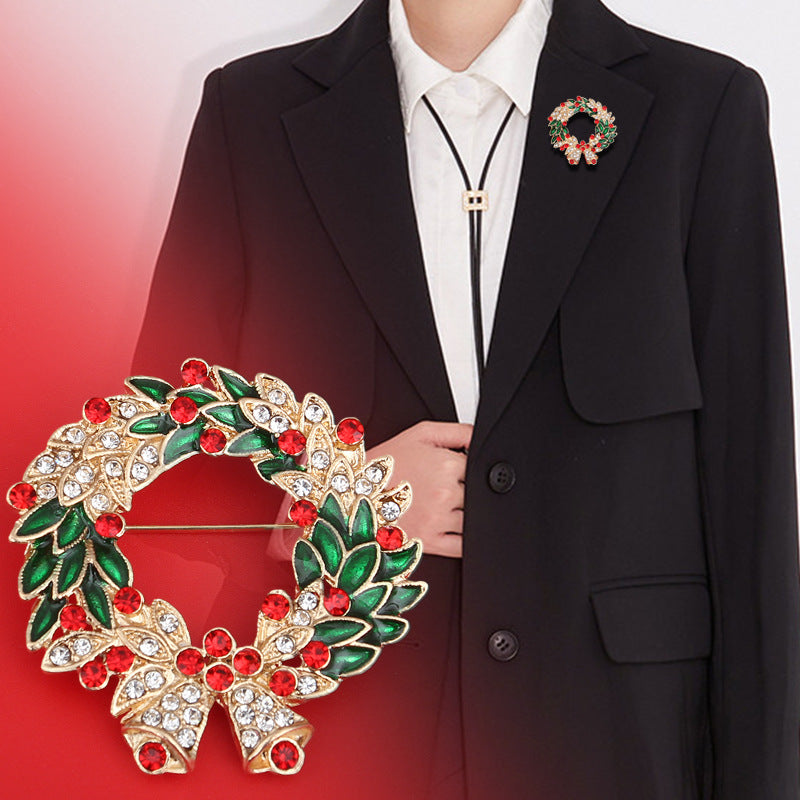 Wholesale Christmas Zinc Alloy Brooches