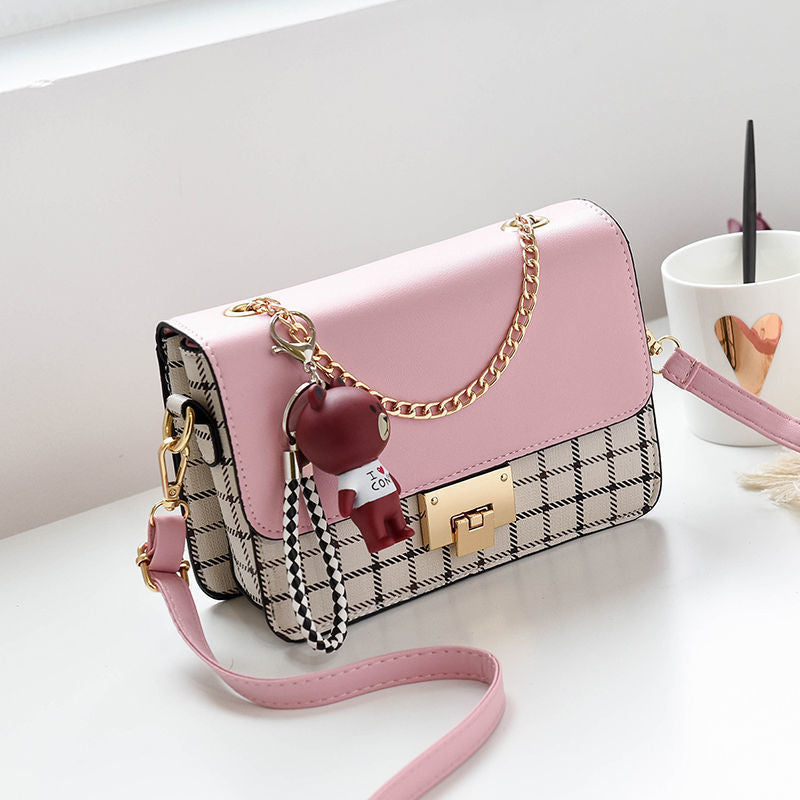 Wholesale Fashion Large Capacity Color Matching Striped Crossbody Shoulder Bag