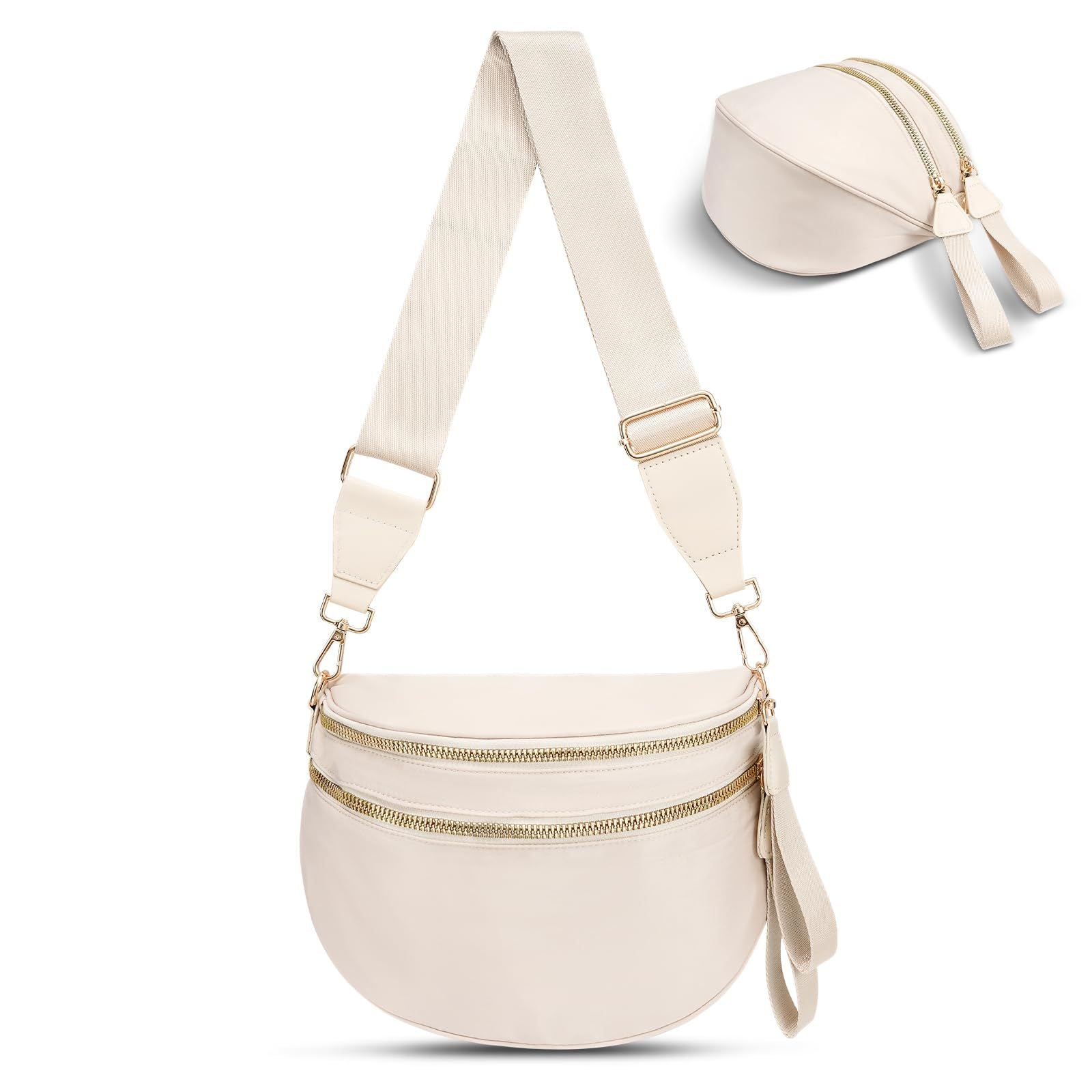 Wholesale Fashionable and versatile Oxford cloth large capacity shell bag lightweight crossbody bag sports bag cross-border