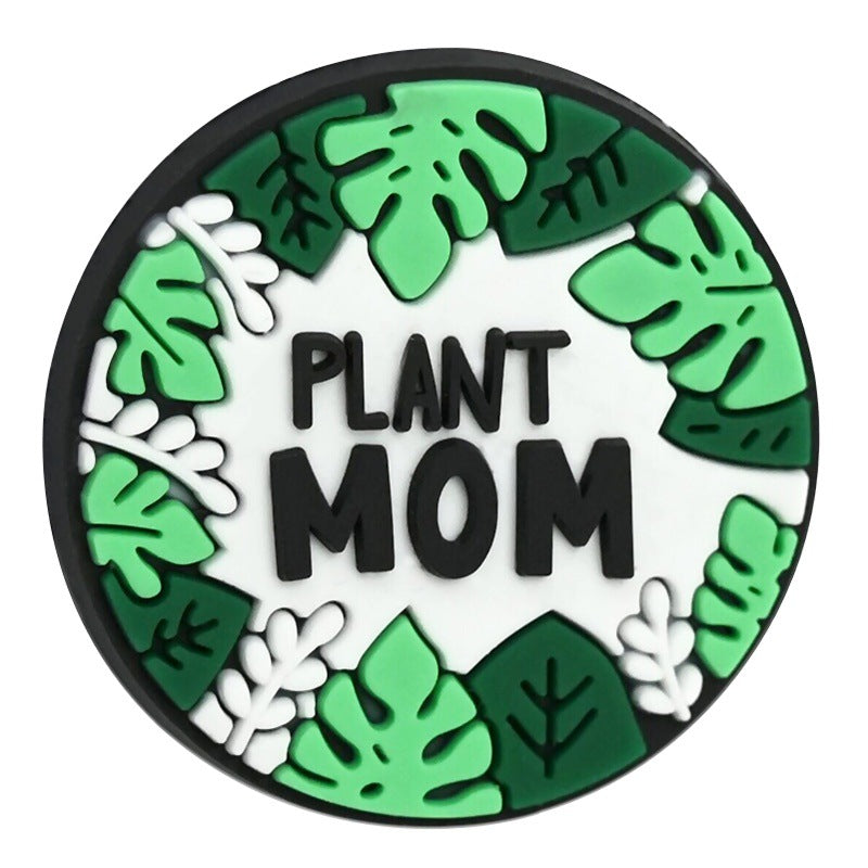 Wholesale Random 100pcs Mother's Day themed DIY pen accessories soft rubber beads