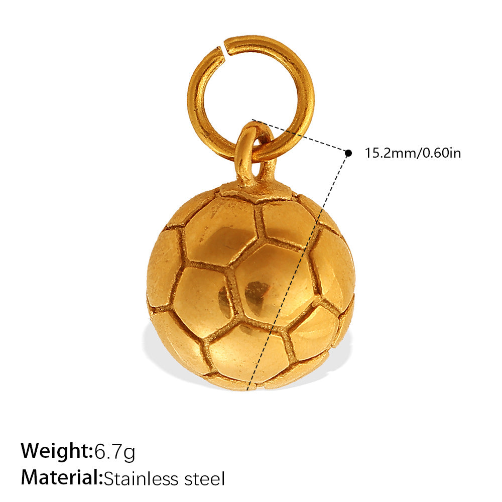 Wholesale Gold sports style retro necklace pendant accessory