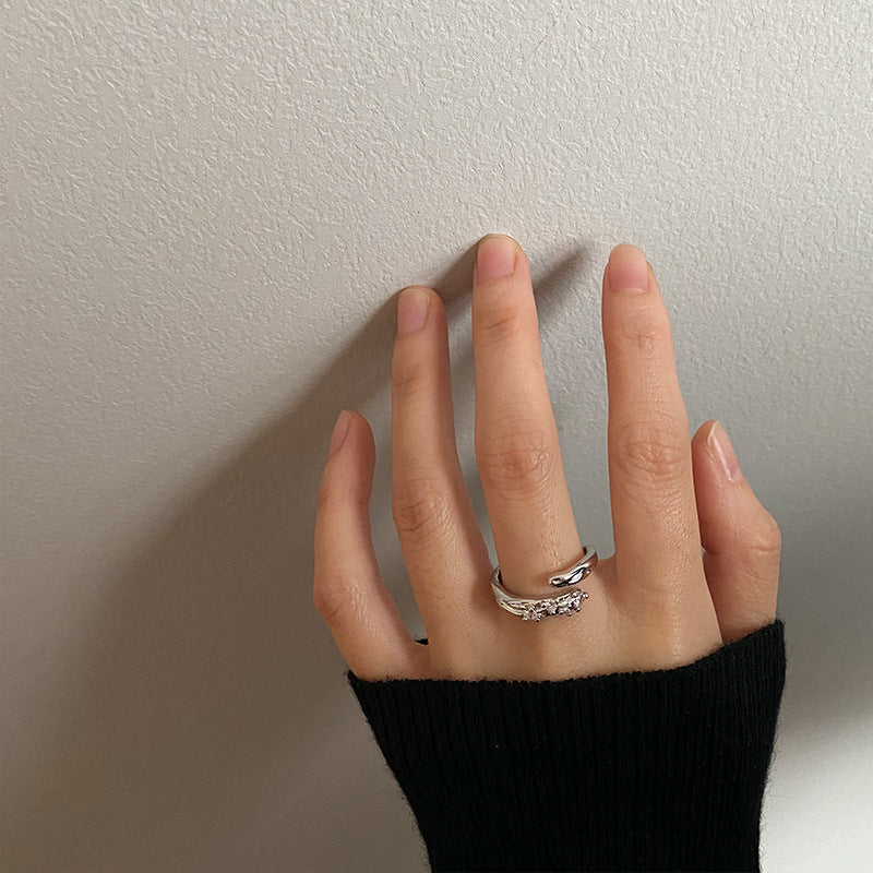 Wholesale Brass Micro Inlaid Zircon Rings