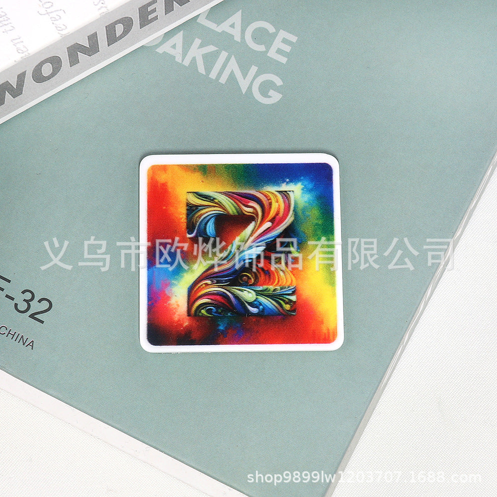 Wholesale 10pcs Cartoon Square Butterfly Personalized Bag FlatBack