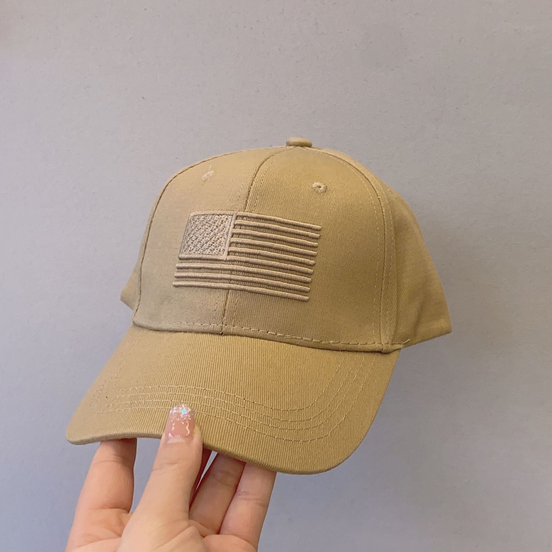 Wholesale Wholesale flag outdoor sports embroidery baseball cap