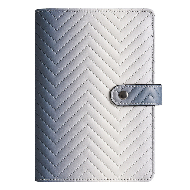 Wholesale Macaron Leather PU with Marble Pattern A6 Loose Leaf Notebook