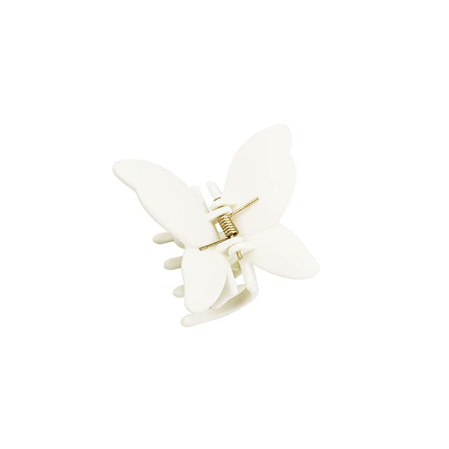 Wholesale Butterfly Frosted ABS Hair Clips