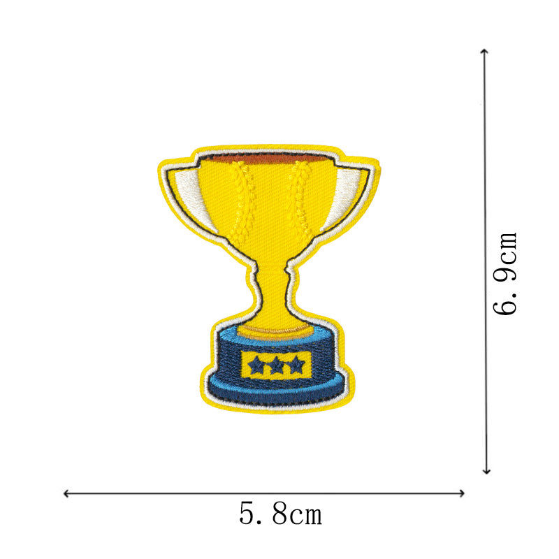 Wholesale Bow Cartoon Baseball DIY Patches