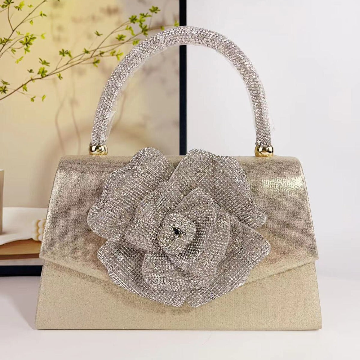 Wholesale Diamond Rose Personalized Handbag Party Bag